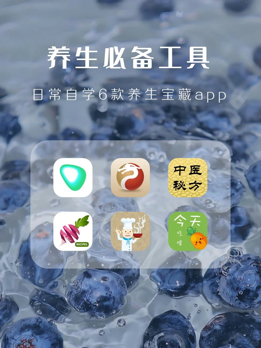 养生必备！6款自学养生知识app！