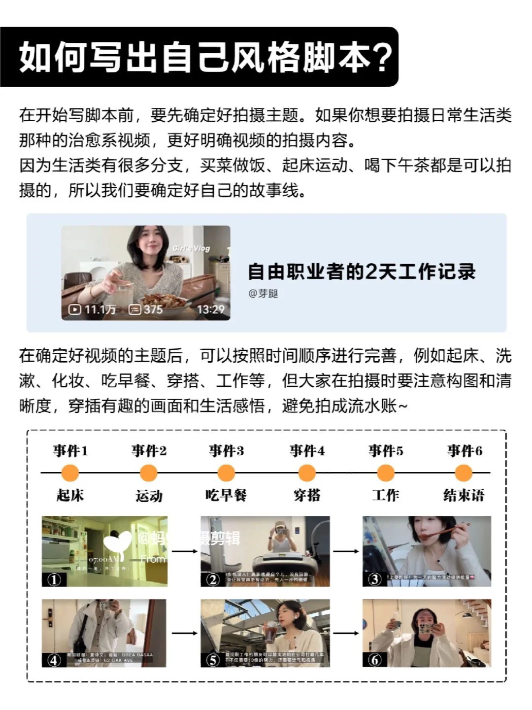 谁不会写脚本啊❓｜新手3天速成导演思维