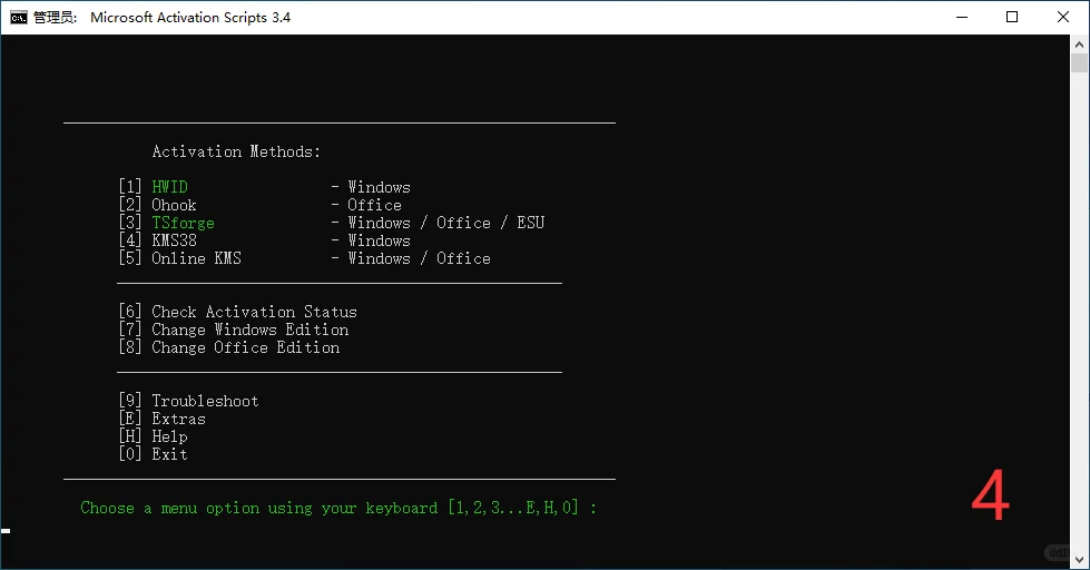 下载并本地运行MAS激活脚本的方法