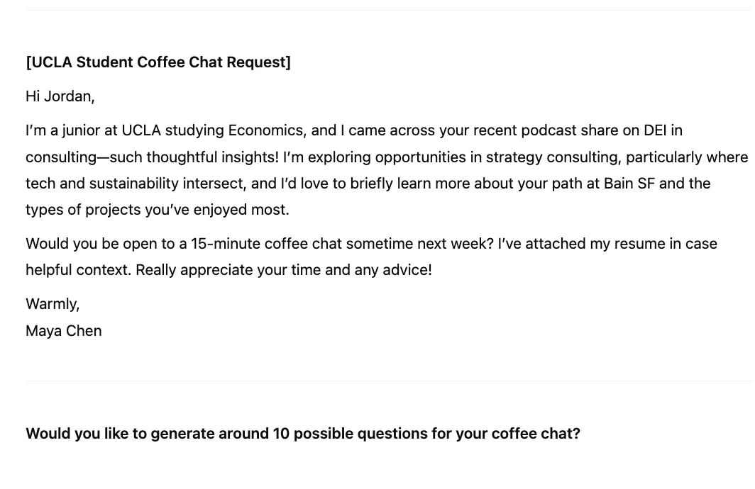 发了350封邮件，我干脆做了软件帮我network