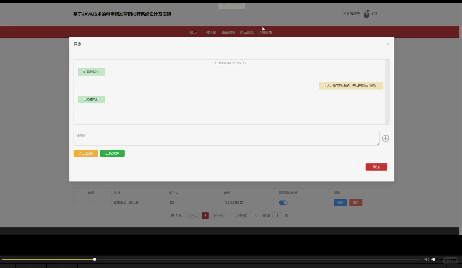 技术电商精准营销推荐系统