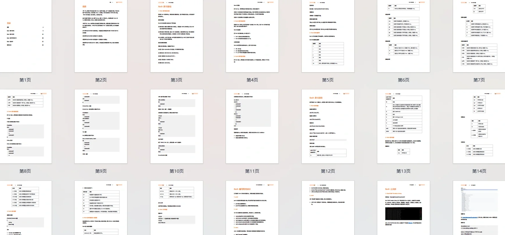 《阿里云内部Shell脚本速查手册》