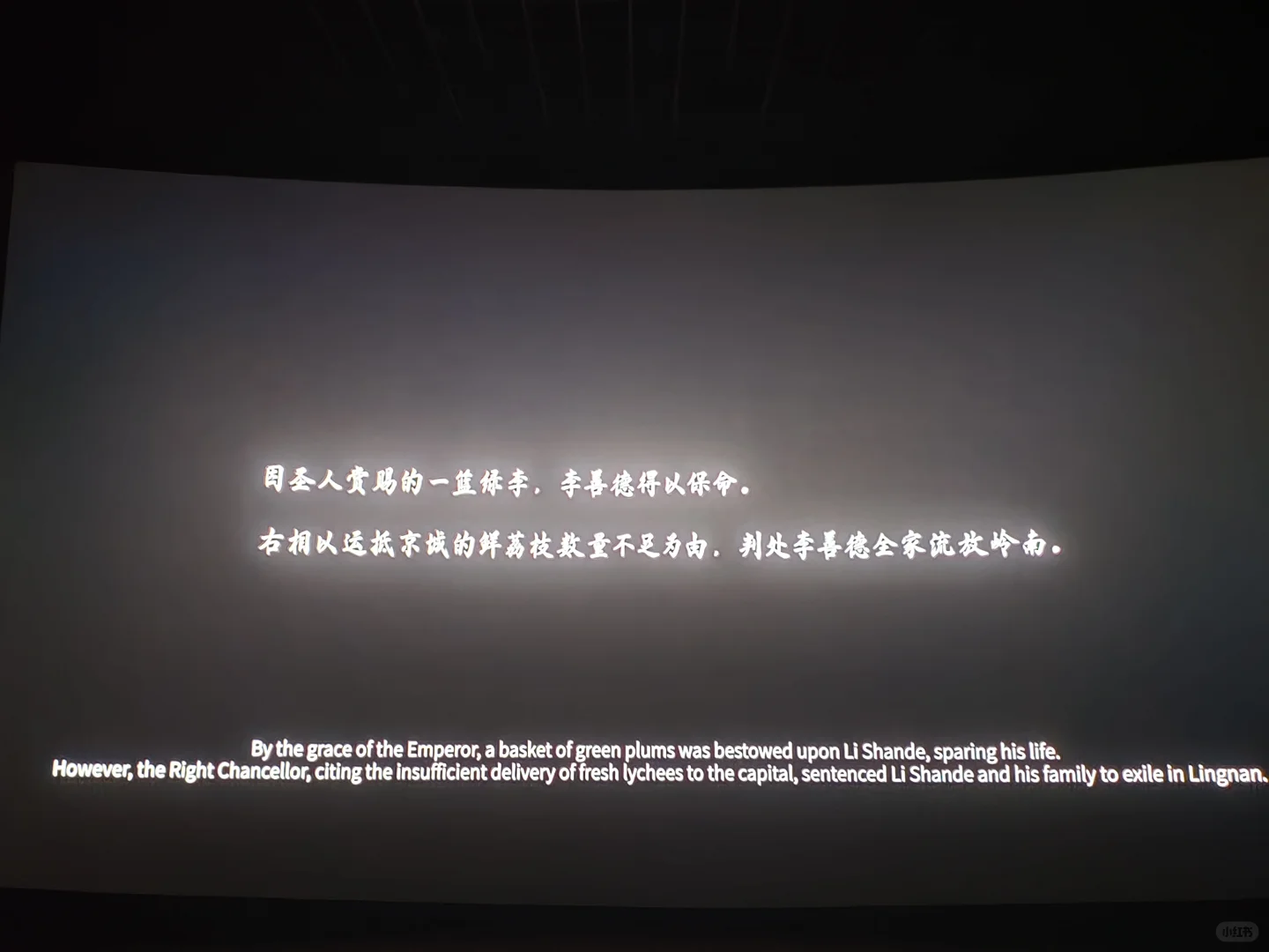 长安的荔枝观影