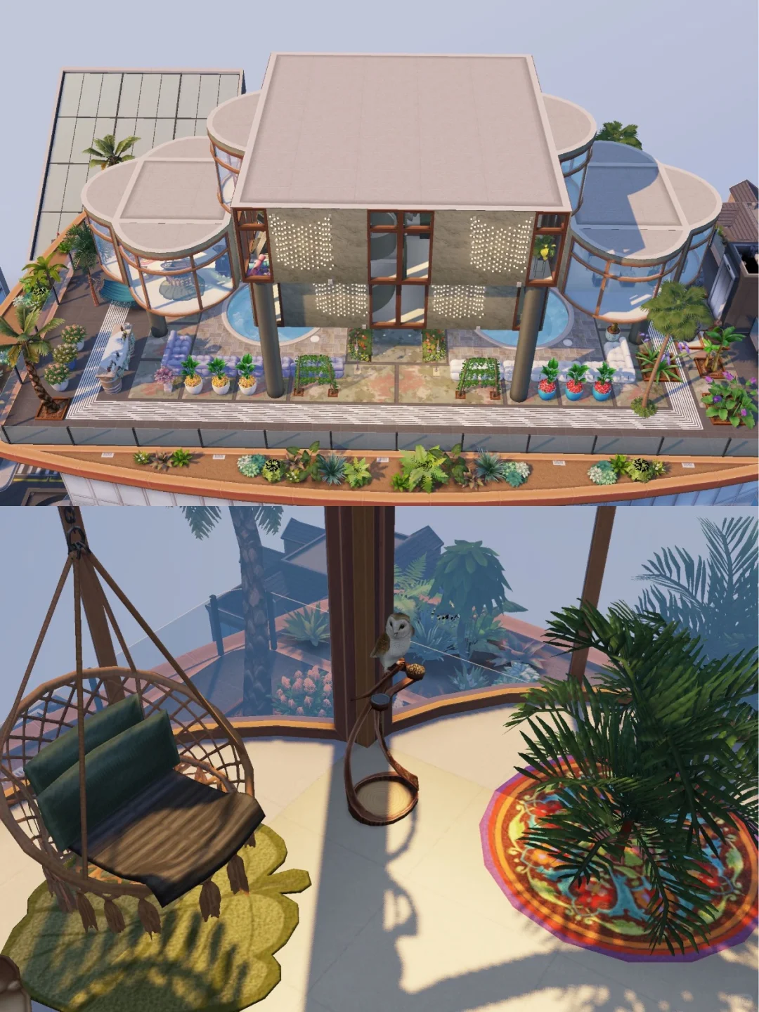 模拟人生4手机版 我的梦中房屋设计风格✨