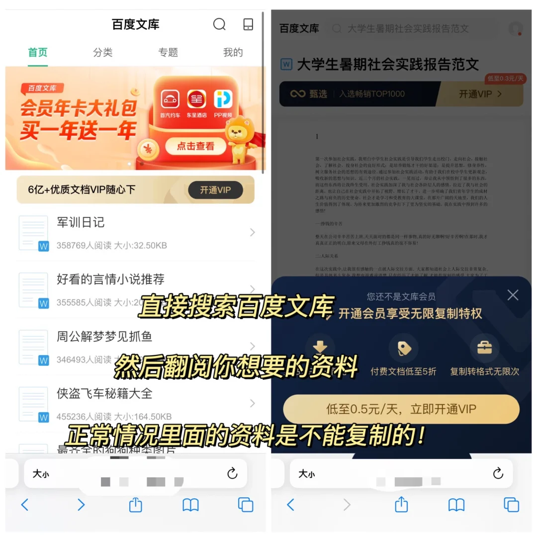 苹果自带游览器太绝了❗️找资料不花💰❗️