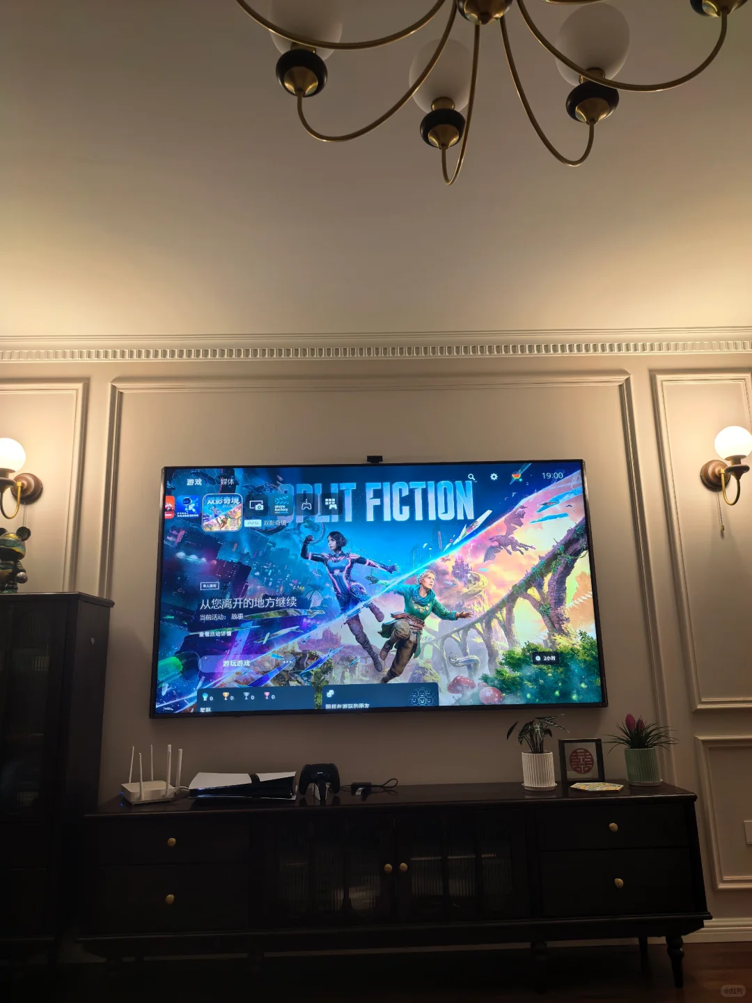 为了玩游戏连夜买了电视