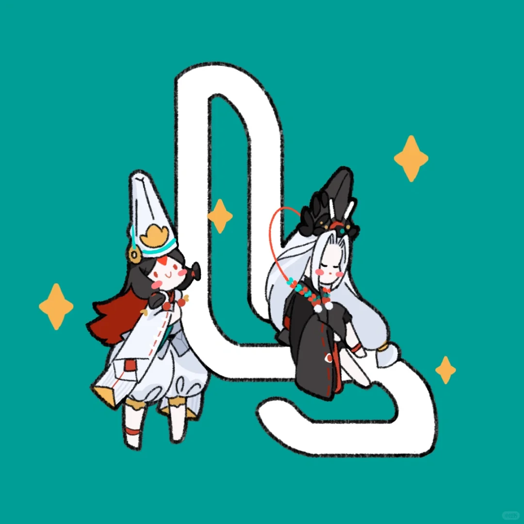 痒痒鼠ios苹果app图标存档，黑白童子