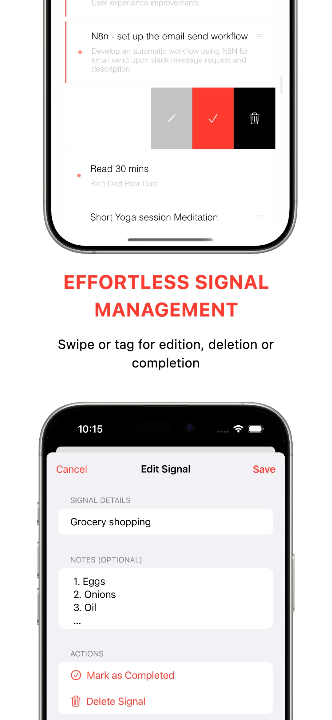 Signal 聚焦-独立开发第一个IOS App上线！
