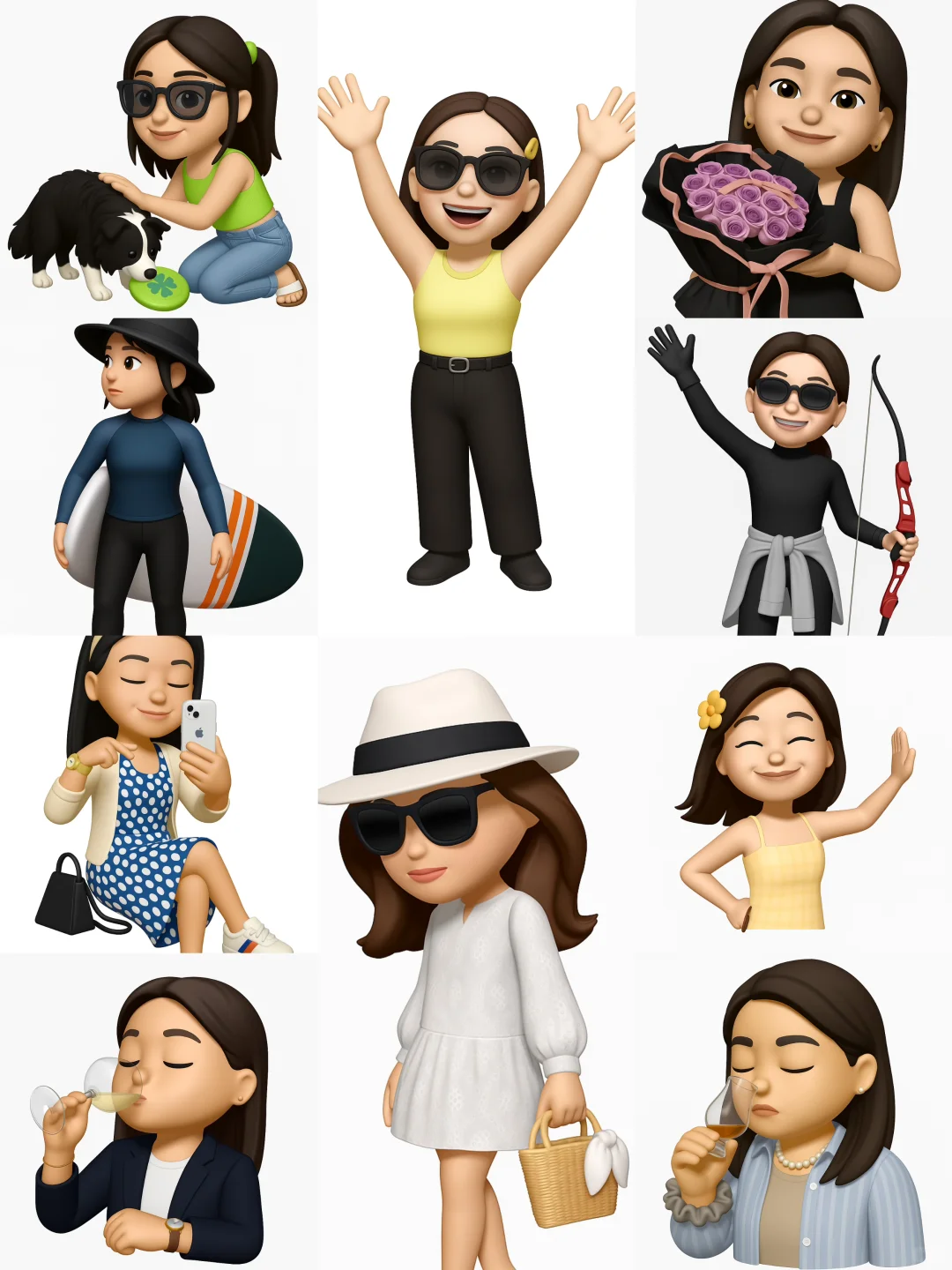 IOS自制emoji表情包也太可爱了吧！附口令～