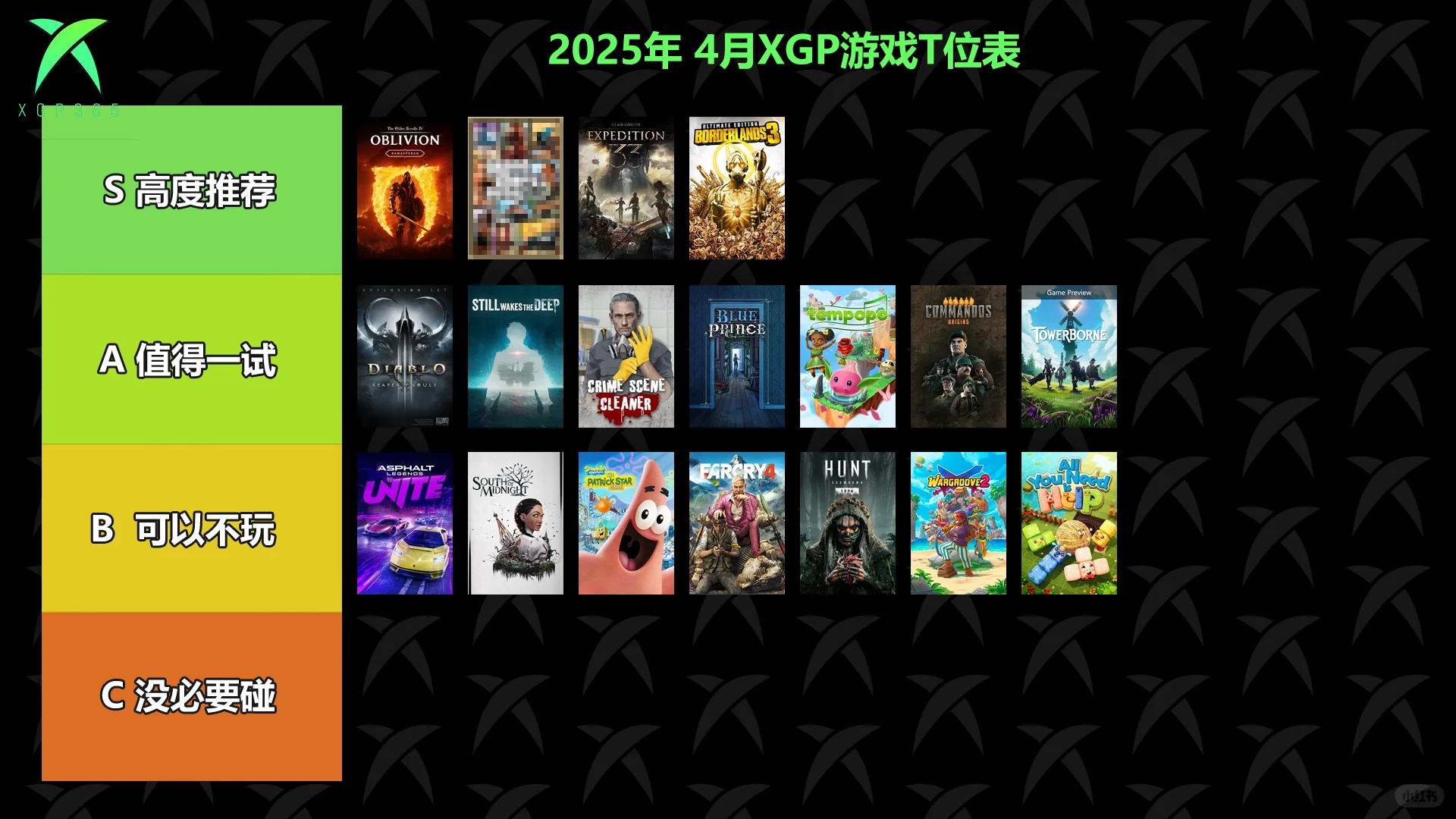 今年吃得最好的一个月‼️4月XGP游戏总结