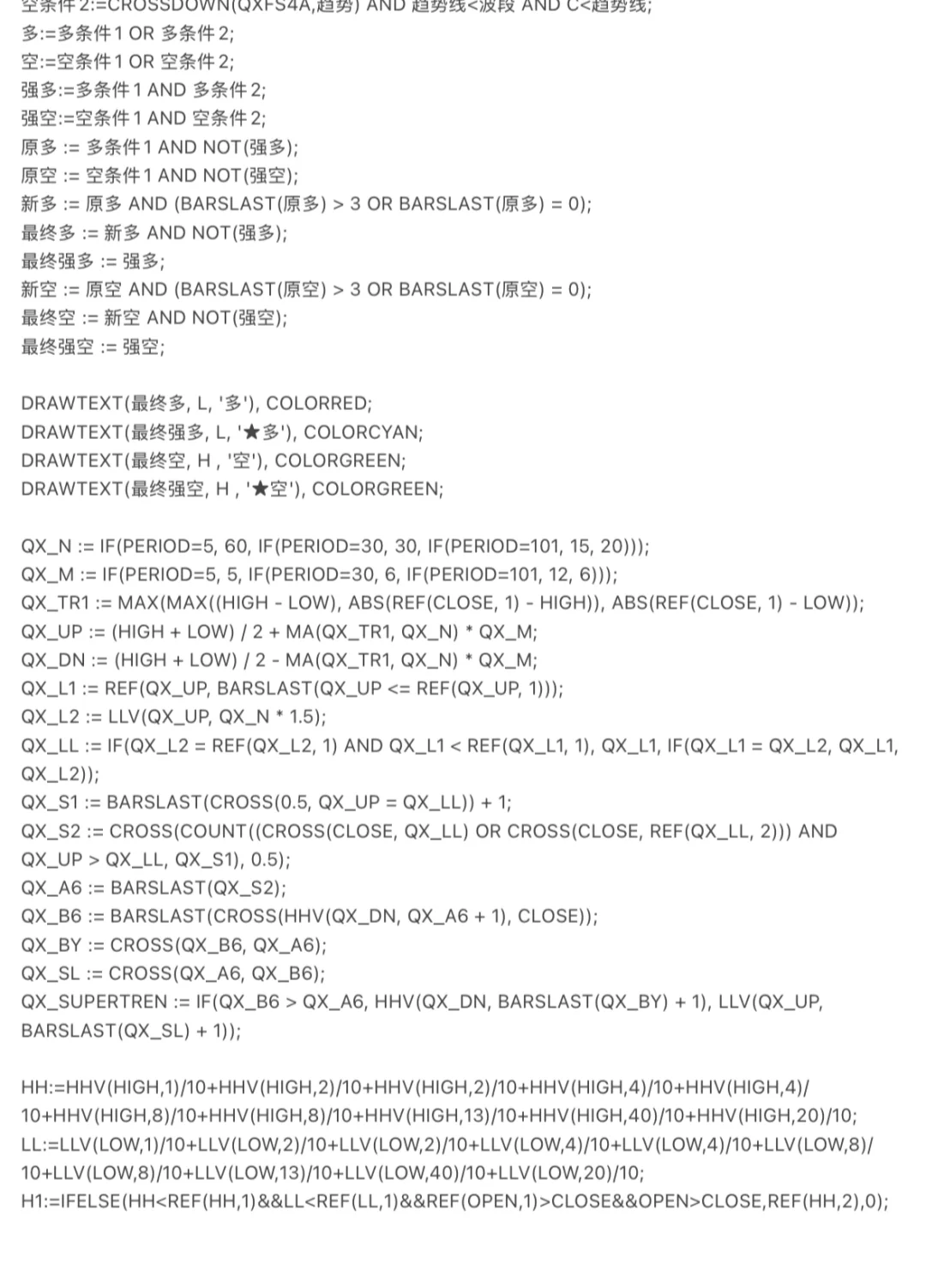 信号指标：卖点卖点浅笑专版源码