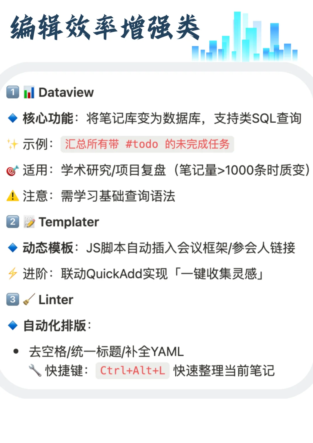 【Obsidian实用插件推荐】效率暴涨的配置清单