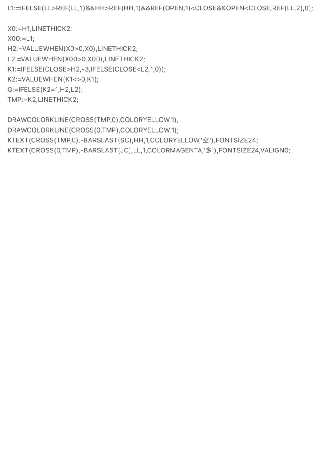 信号指标：卖点卖点浅笑专版源码