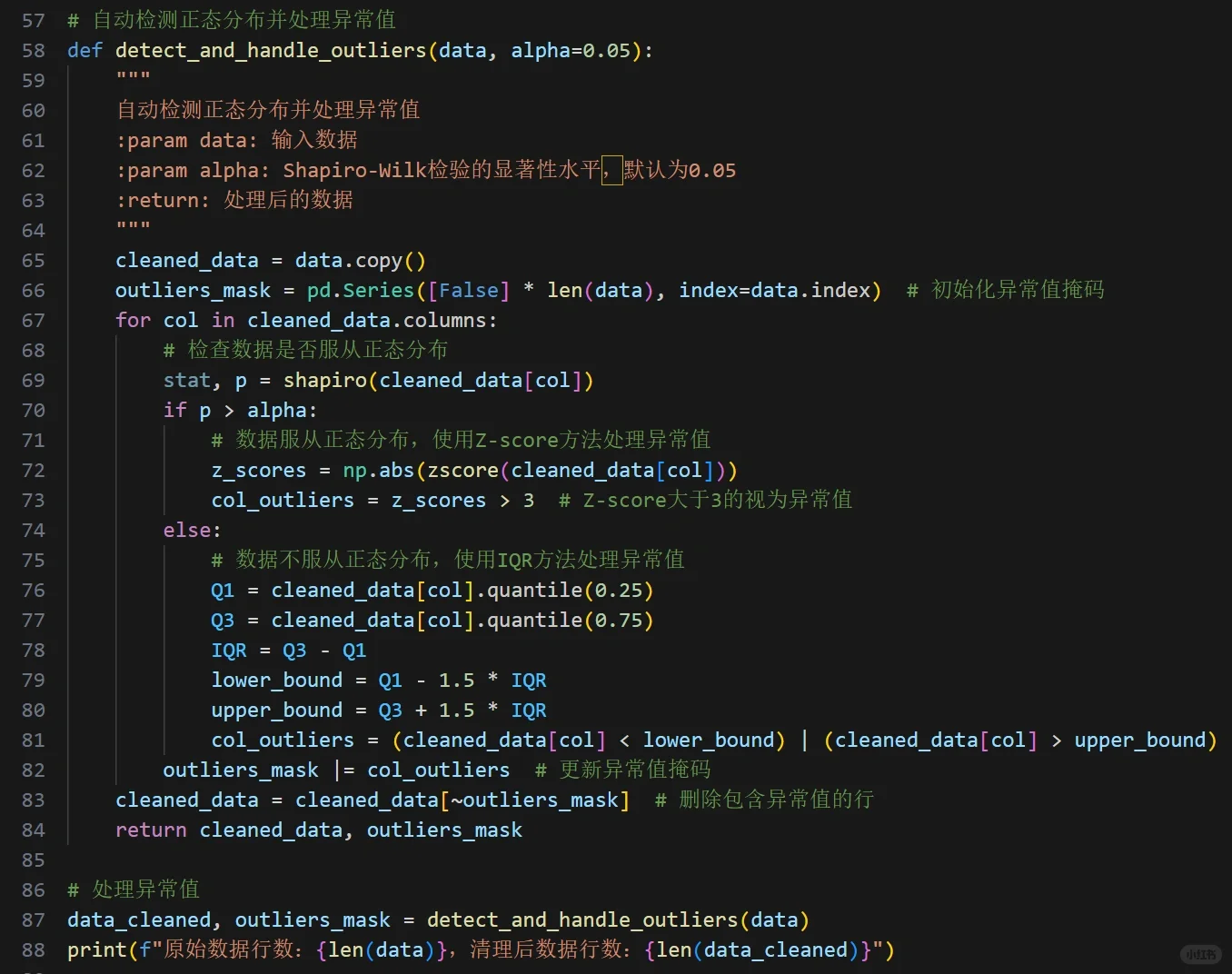 随机森林预测模型相关代码-python版