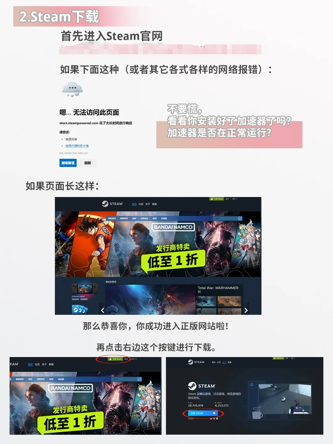 买断制乙游❗发售之前，请移驾Steam教程