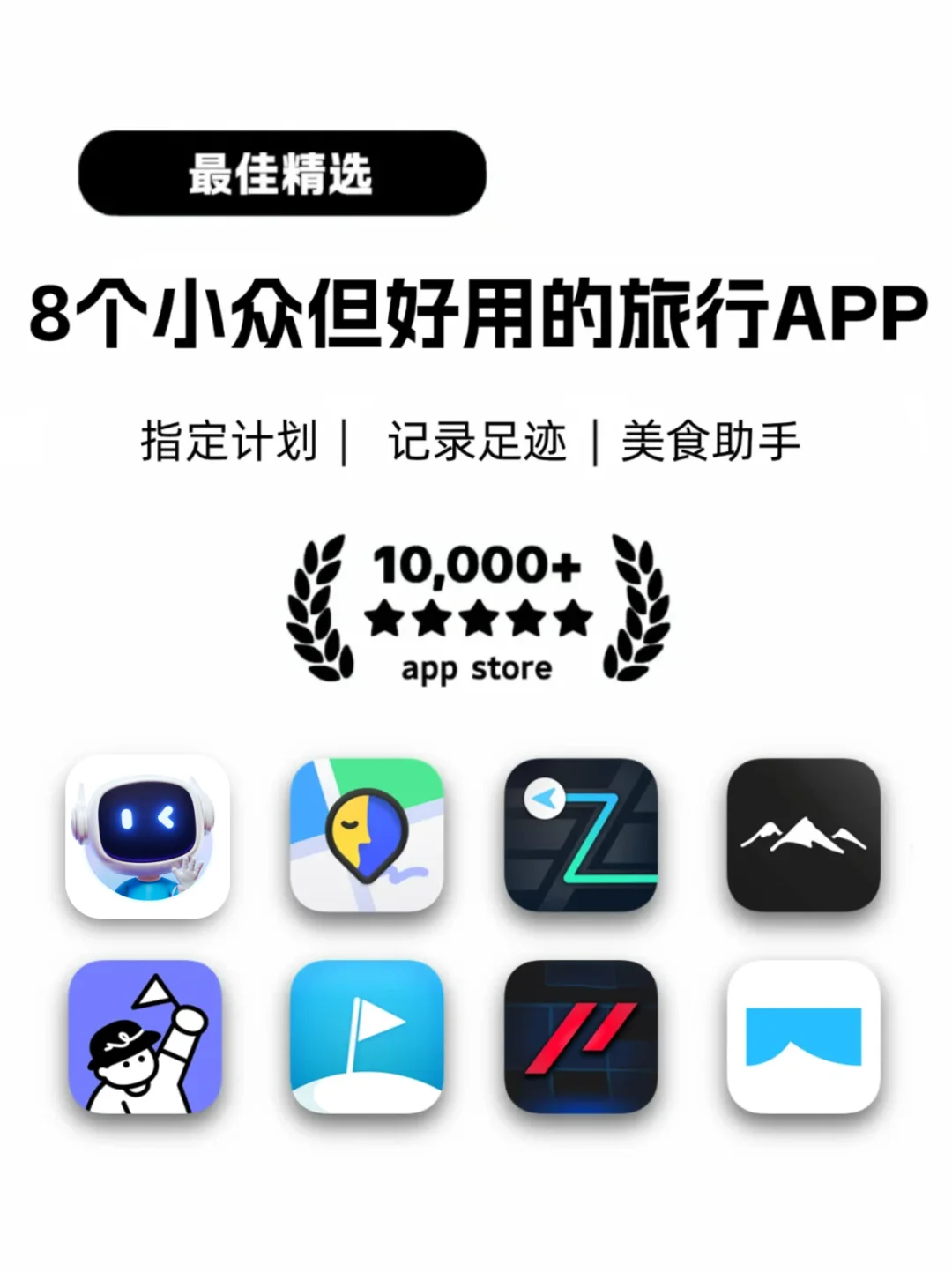 8款小众好用的旅游APP推荐！