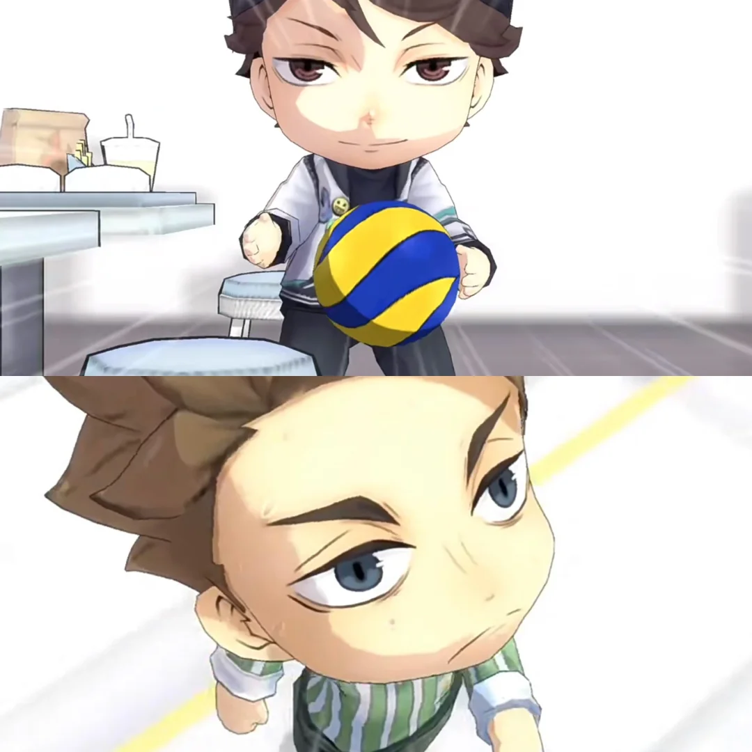 什么❓我看是谁还玩不上排球少年！！