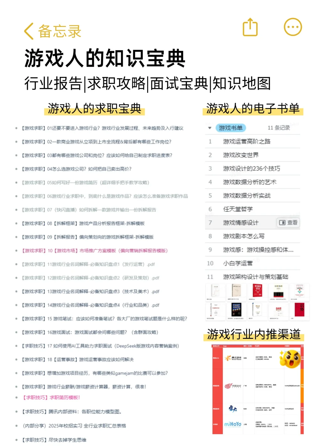 游戏行业术语｜新人必看！面试不再慌✨