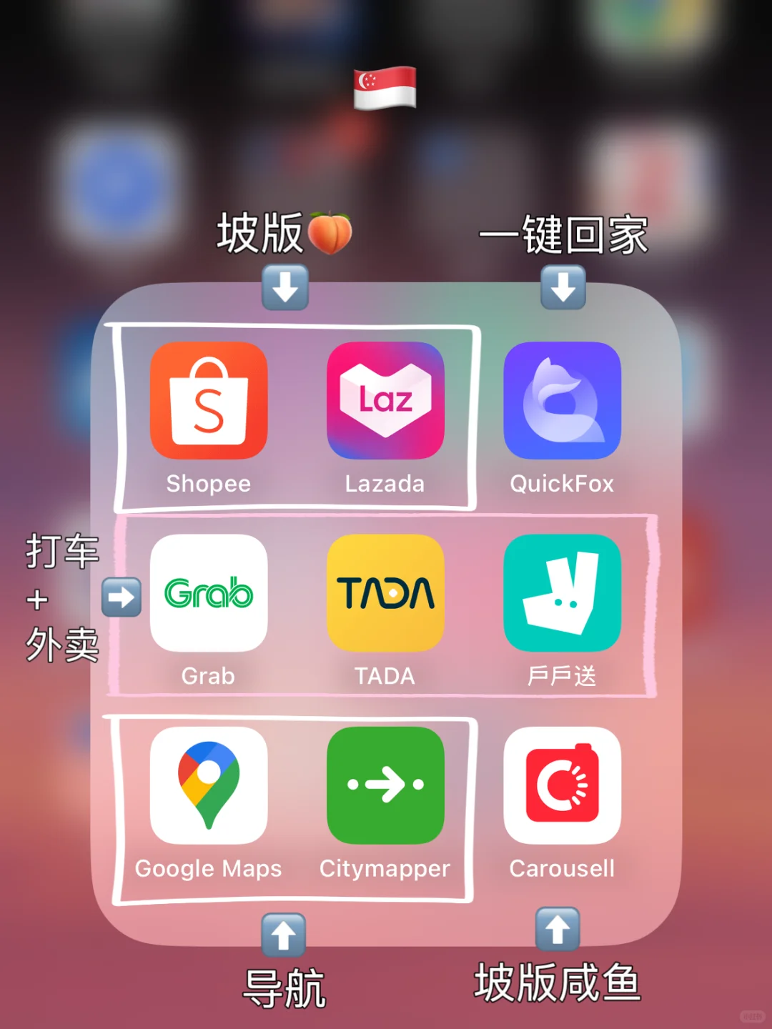 新加坡🇸🇬常用App推荐!留学生必备!