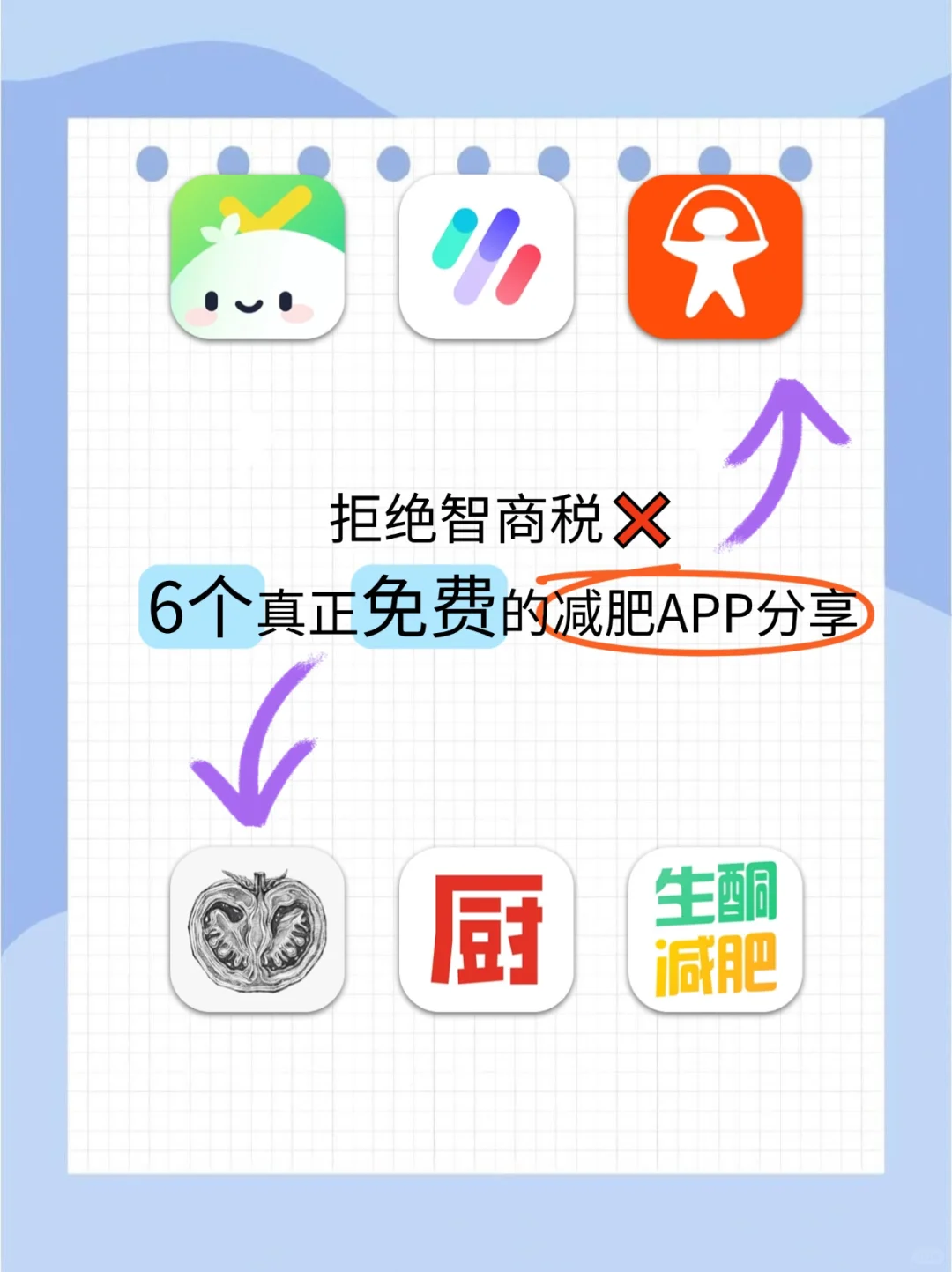哇塞!6 个免费减肥 APP 让你告别智商税