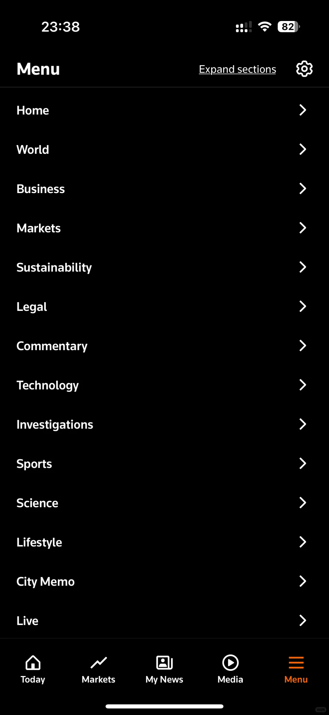 有人知道路透社app怎么开中文吗