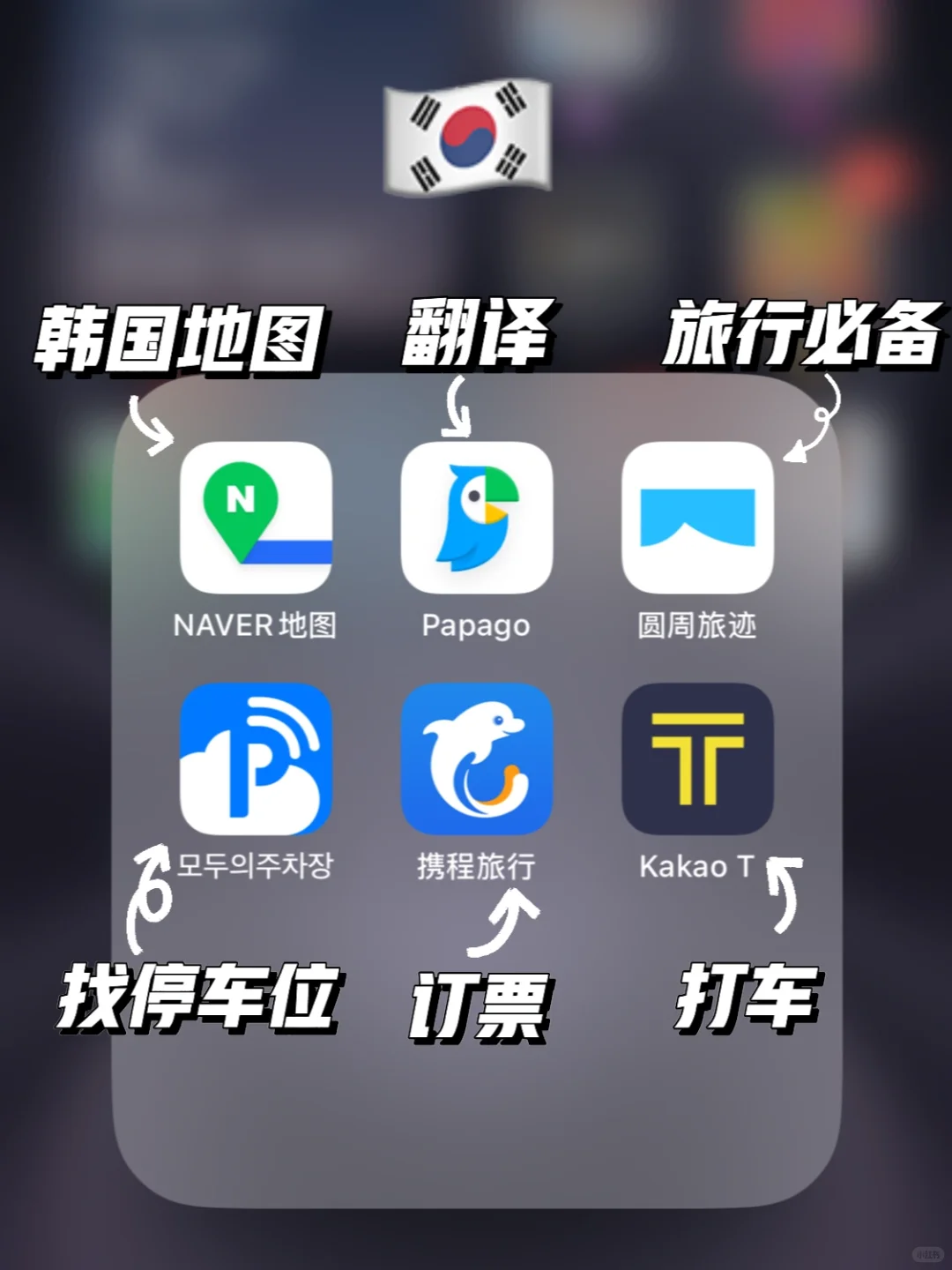 🇰🇷韩国旅行|自由行必备App合集‼️