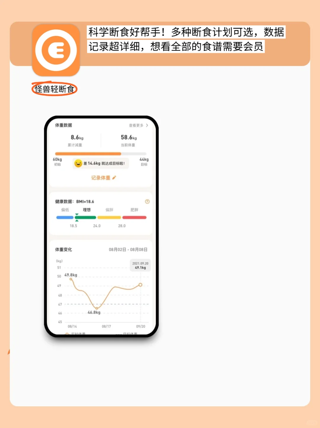 6款免费减脂App推荐 轻松瘦不苦