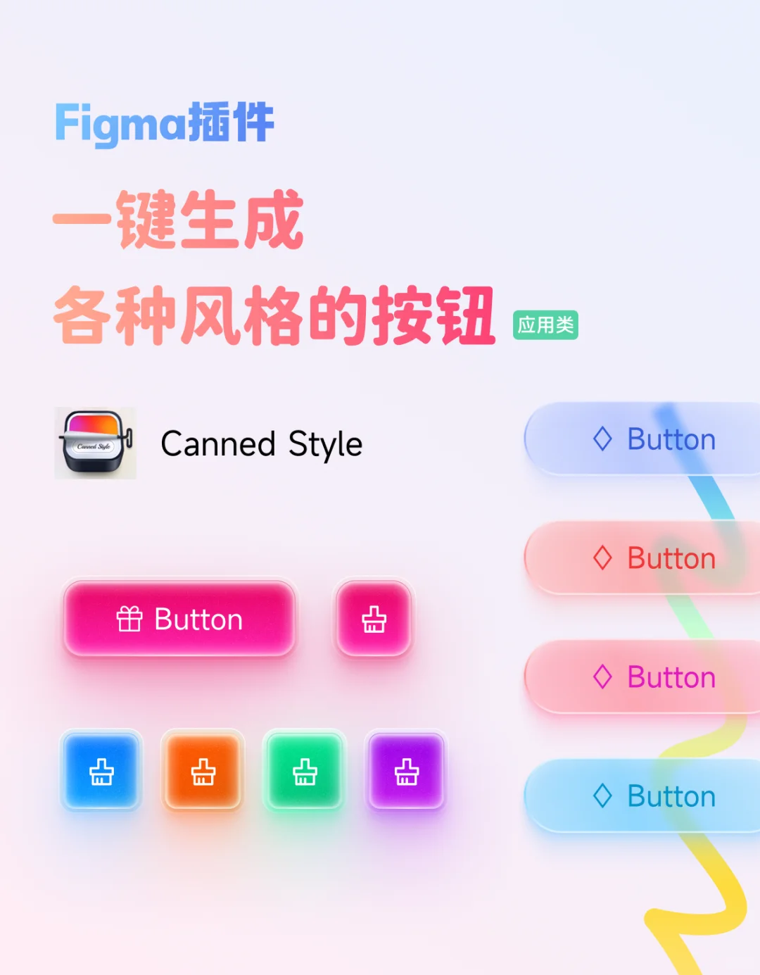 谁还在费劲画按按钮？福音来了