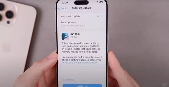iOS 18.6正式版发布，都提升了哪些方面？