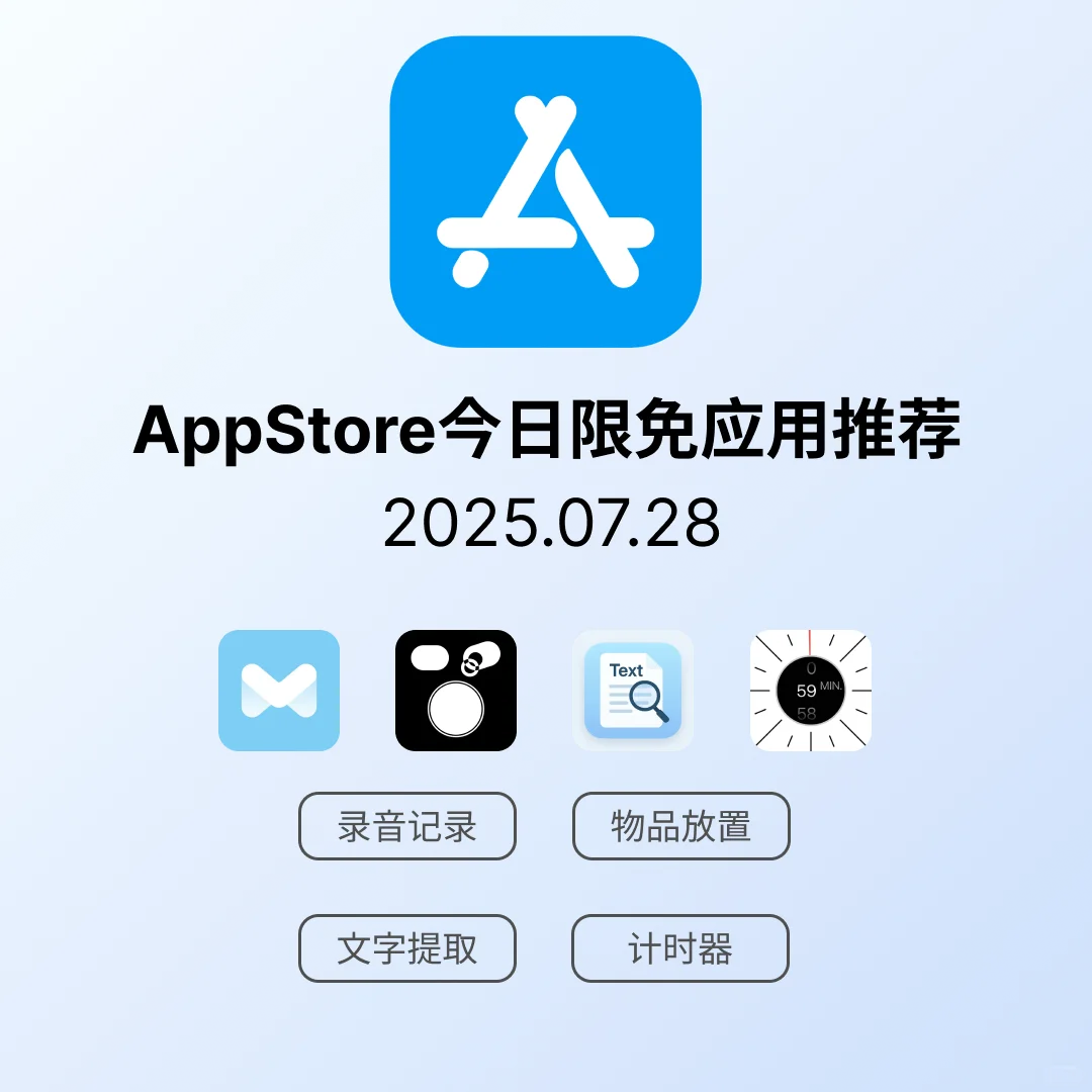iOS限免应用｜2025.07.28