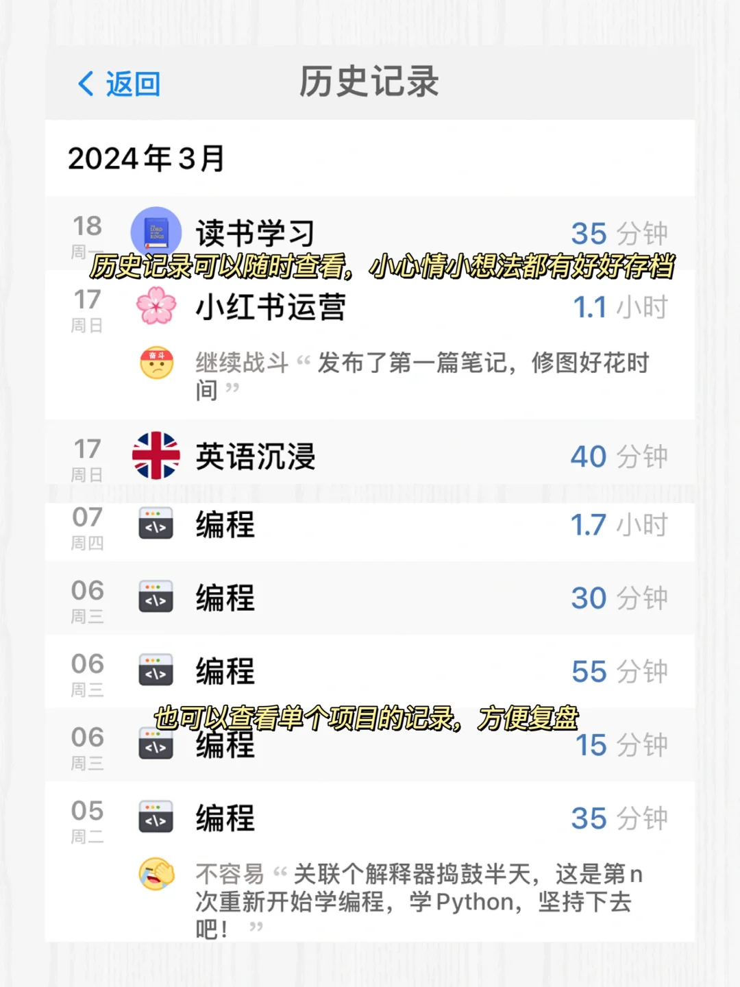 自律上瘾！用了这个App后，我的焦虑变少了