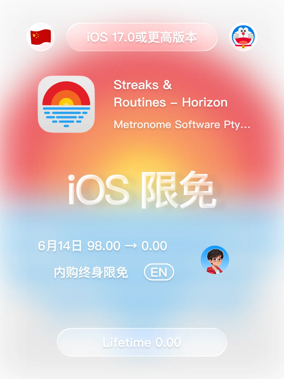 iOS 限免 - 习惯和日常追踪器