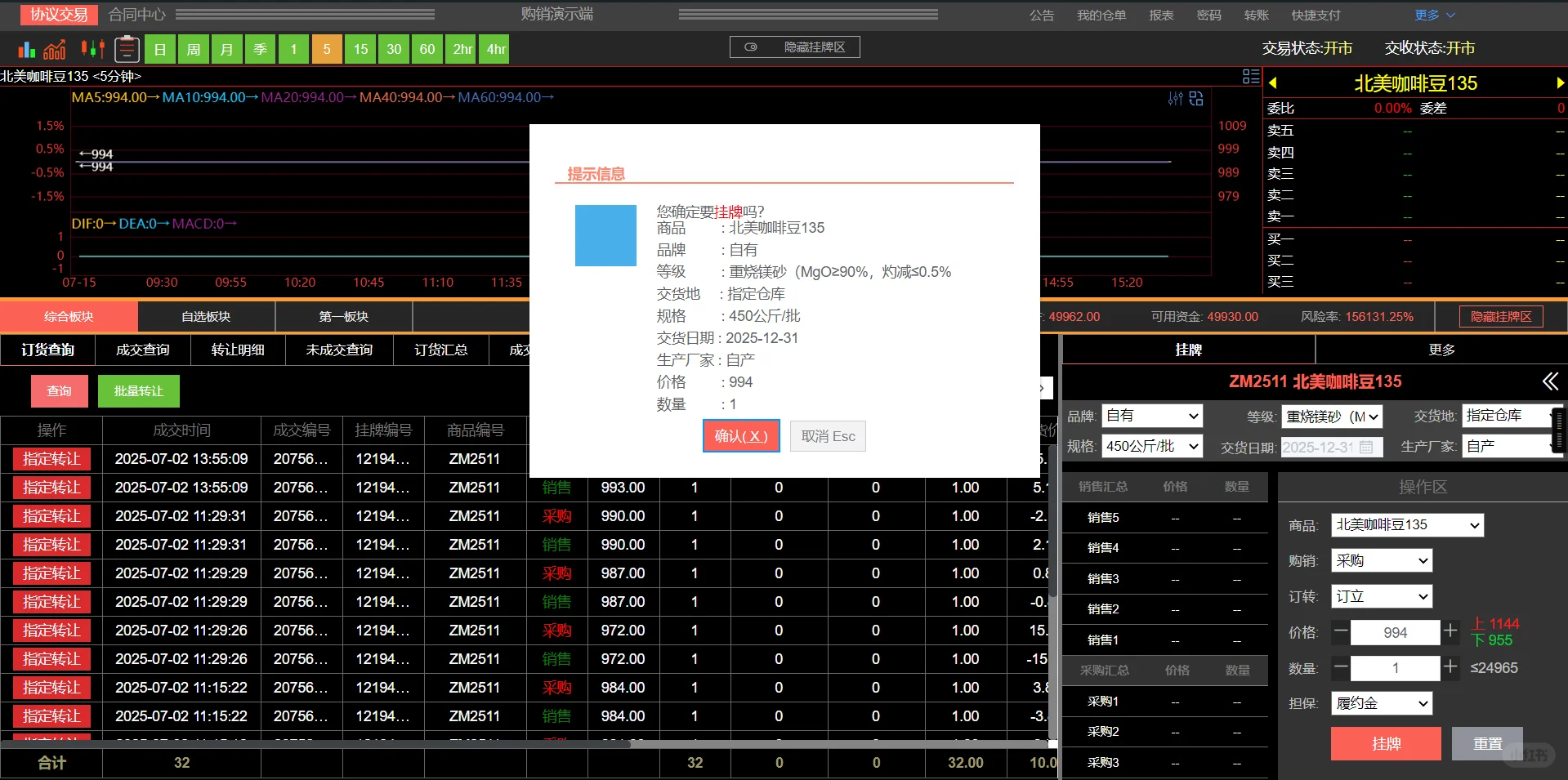 农产品文交所系统源码以及撮合系统源码