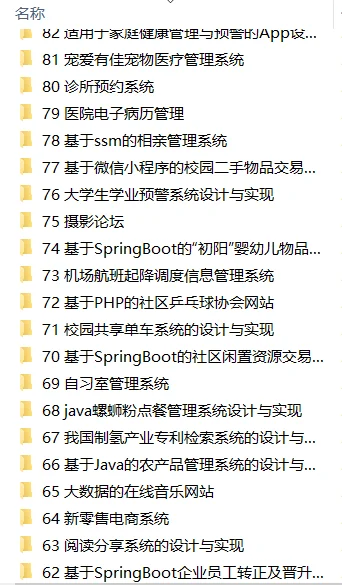 JAVA，APP多套源码，参考可用
