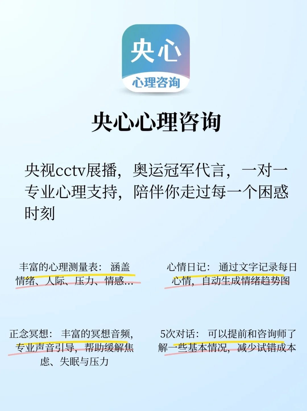我们为正在被情绪困扰的同胞做了一个APP