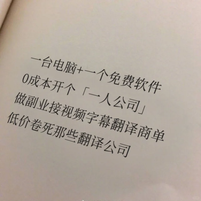 一台电脑一个软件,0元做视频翻译副业!