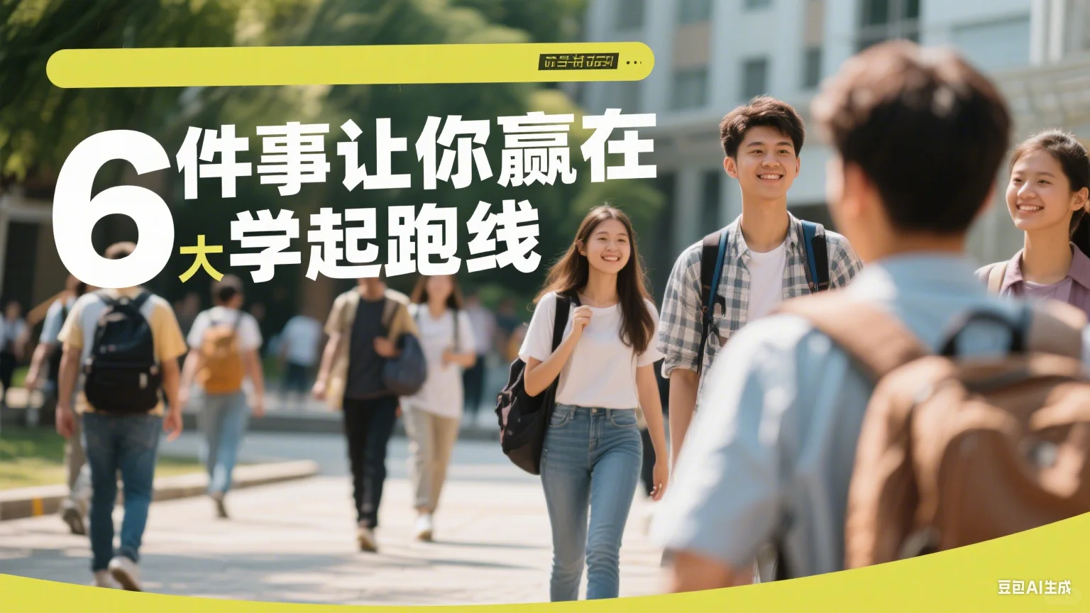 高考后暑假别躺平！6件事赢在大学起跑线