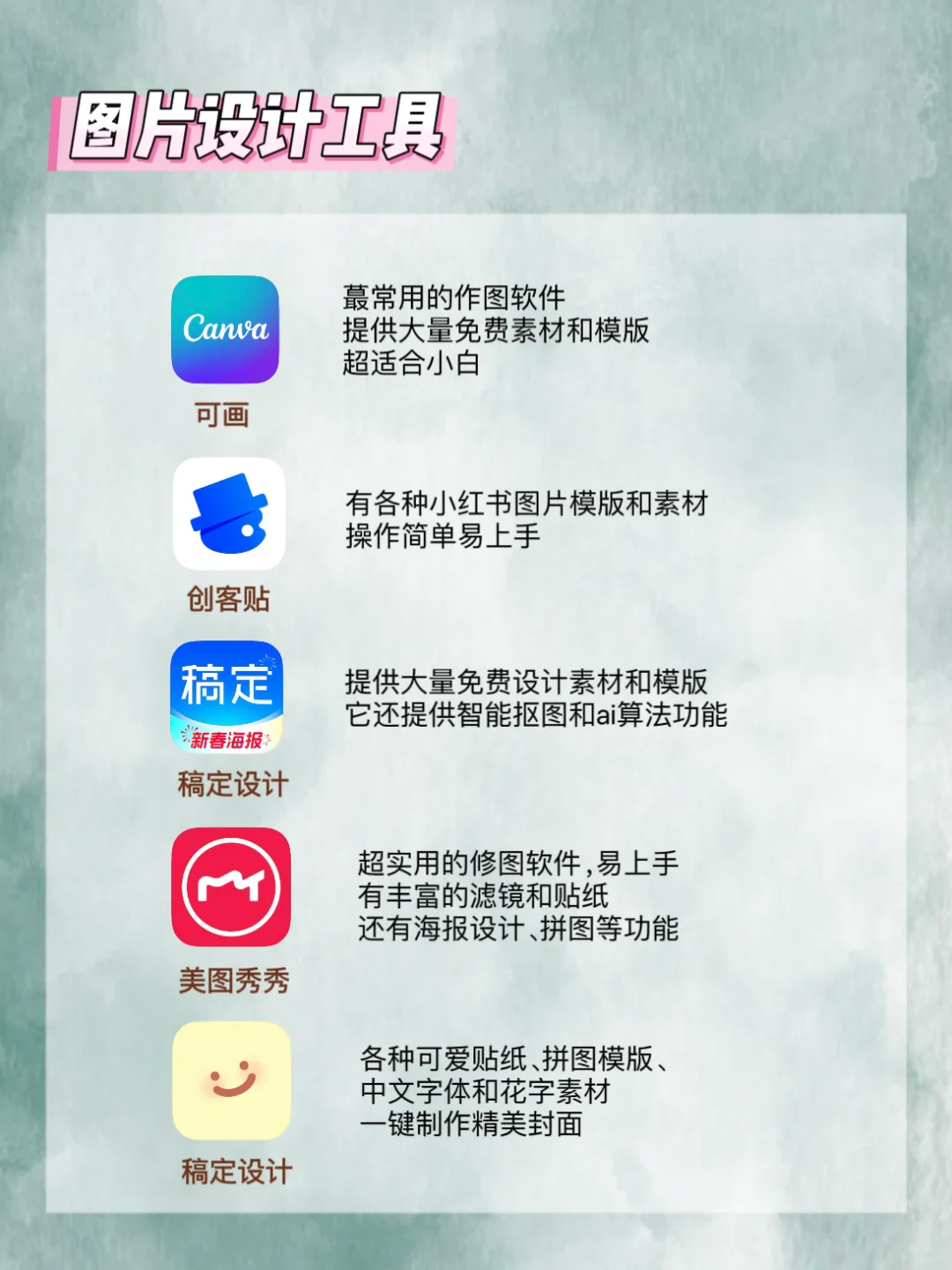 小红书运营必备❗️5大常用工具✨新手必学