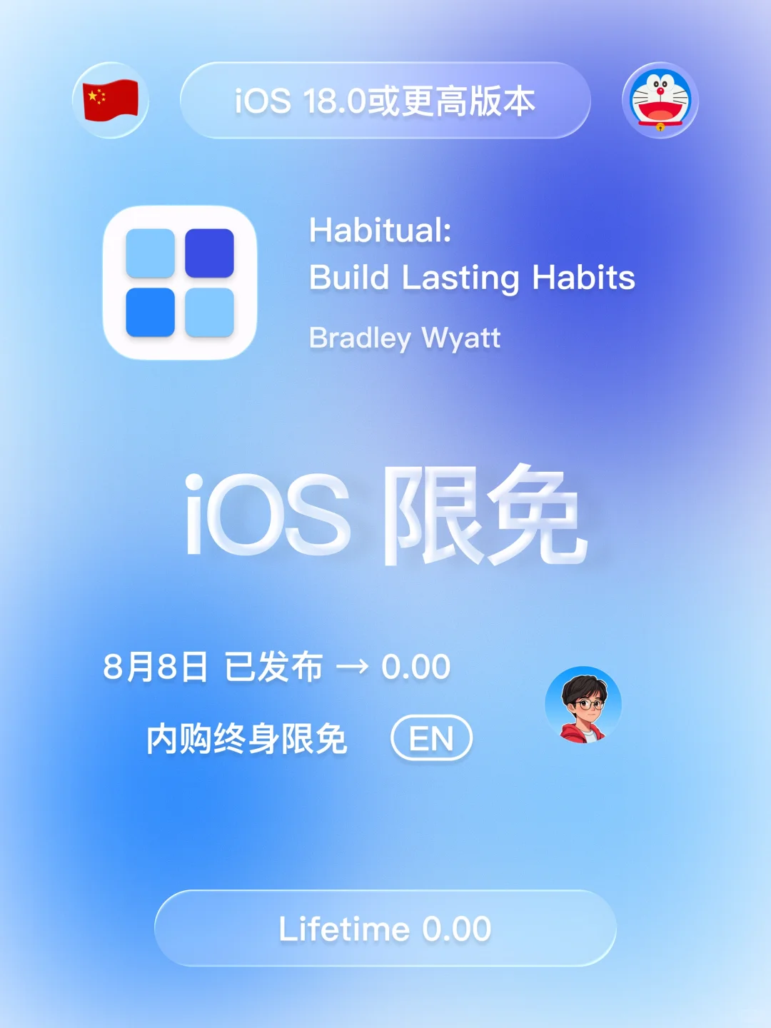 iOS 限免 - 日常习惯追踪器