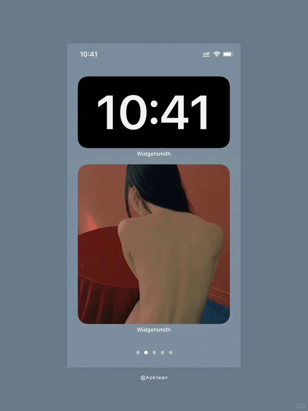 ios14桌面整理|高级简约小组件分享&教程