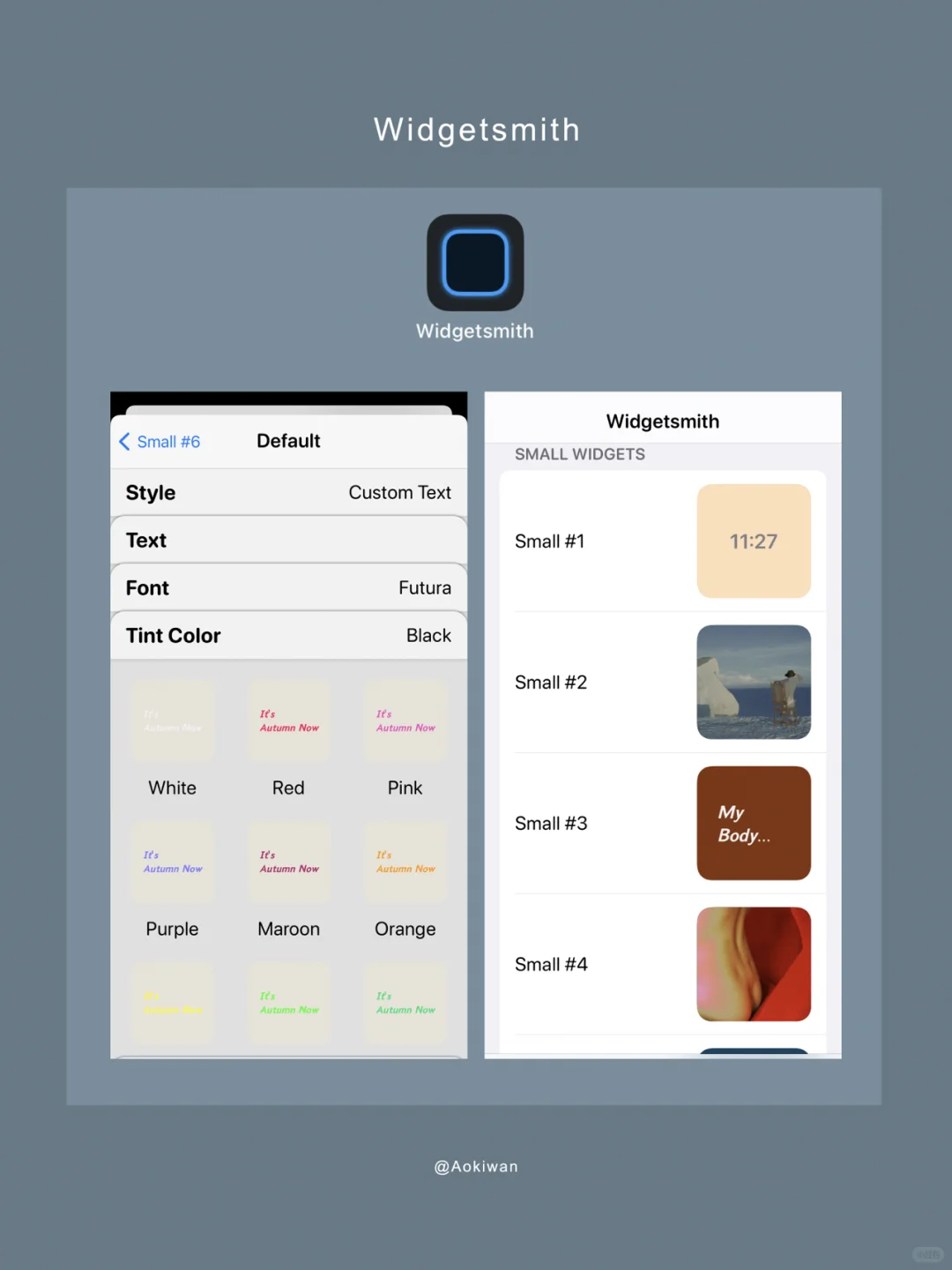ios14桌面整理|高级简约小组件分享&教程