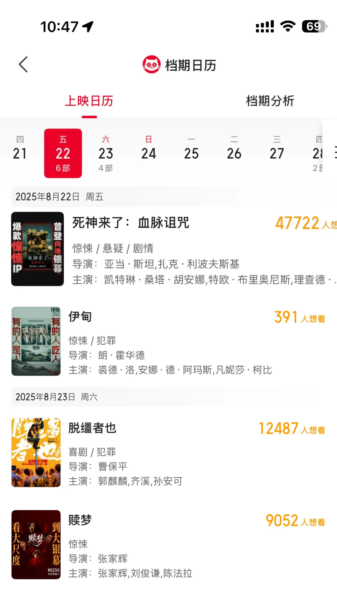 🎬 这个8月底，影院会很吓人！恐怖电影周开始