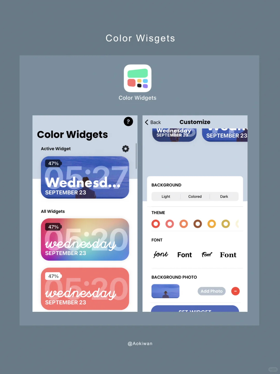 ios14桌面整理|高级简约小组件分享&教程