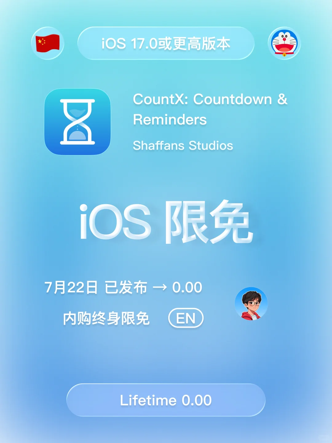 iOS 限免 - 倒计时和提醒