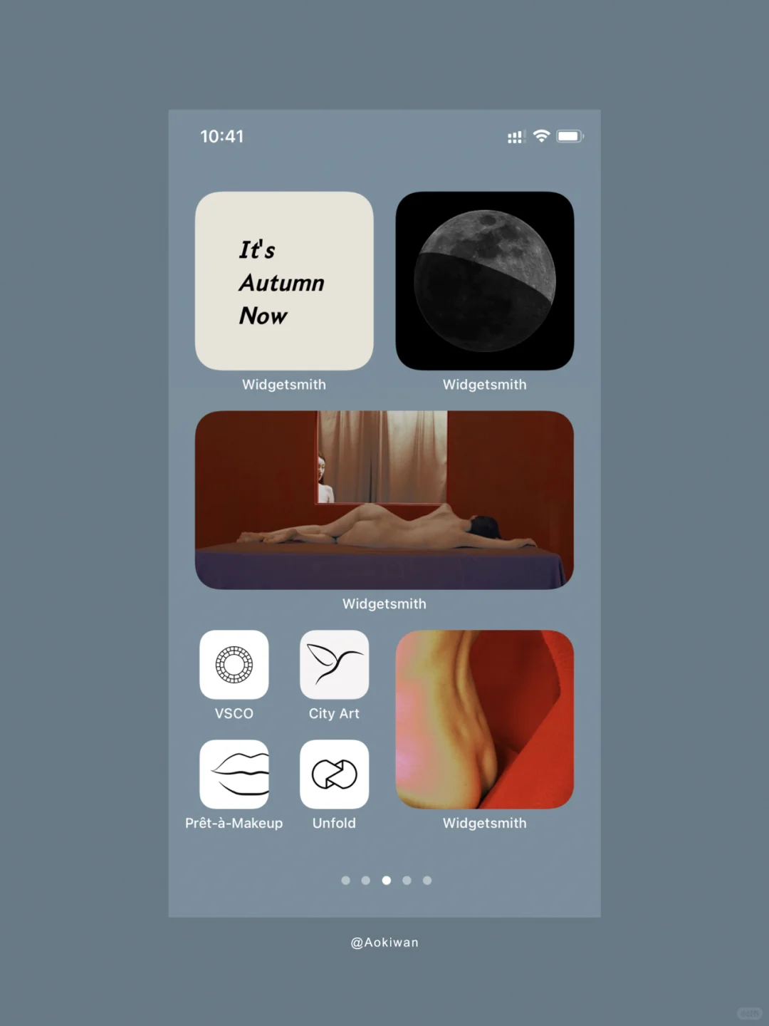 ios14桌面整理|高级简约小组件分享&教程