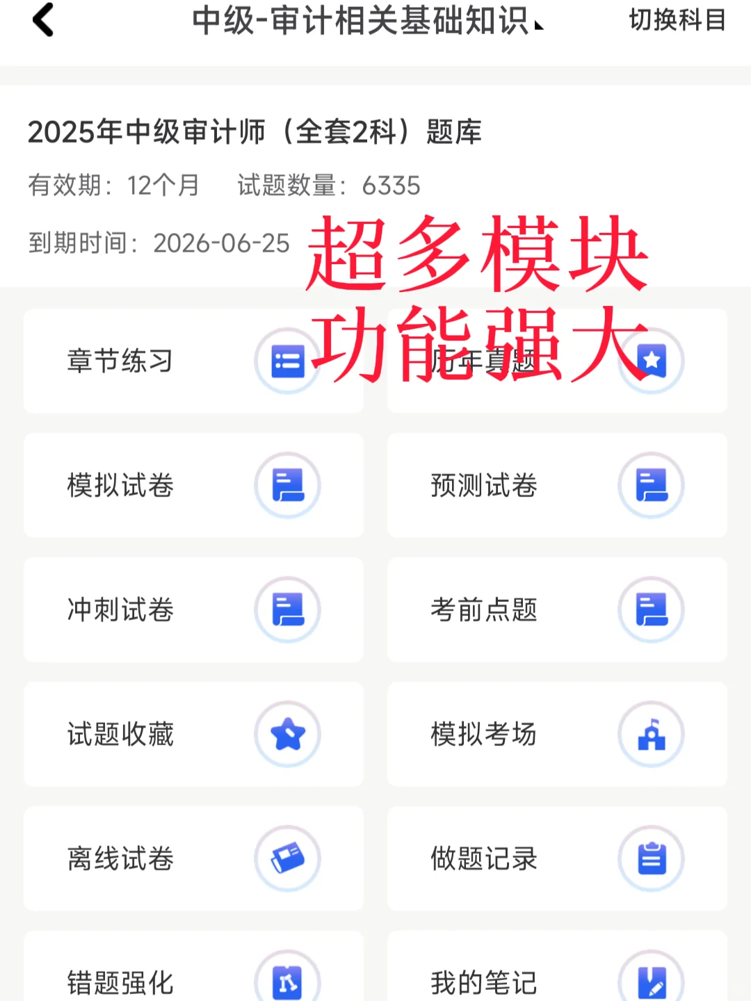 发现一个中级审计师巨好磕的app✅