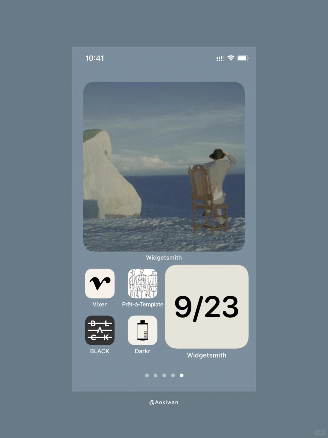 ios14桌面整理|高级简约小组件分享&教程