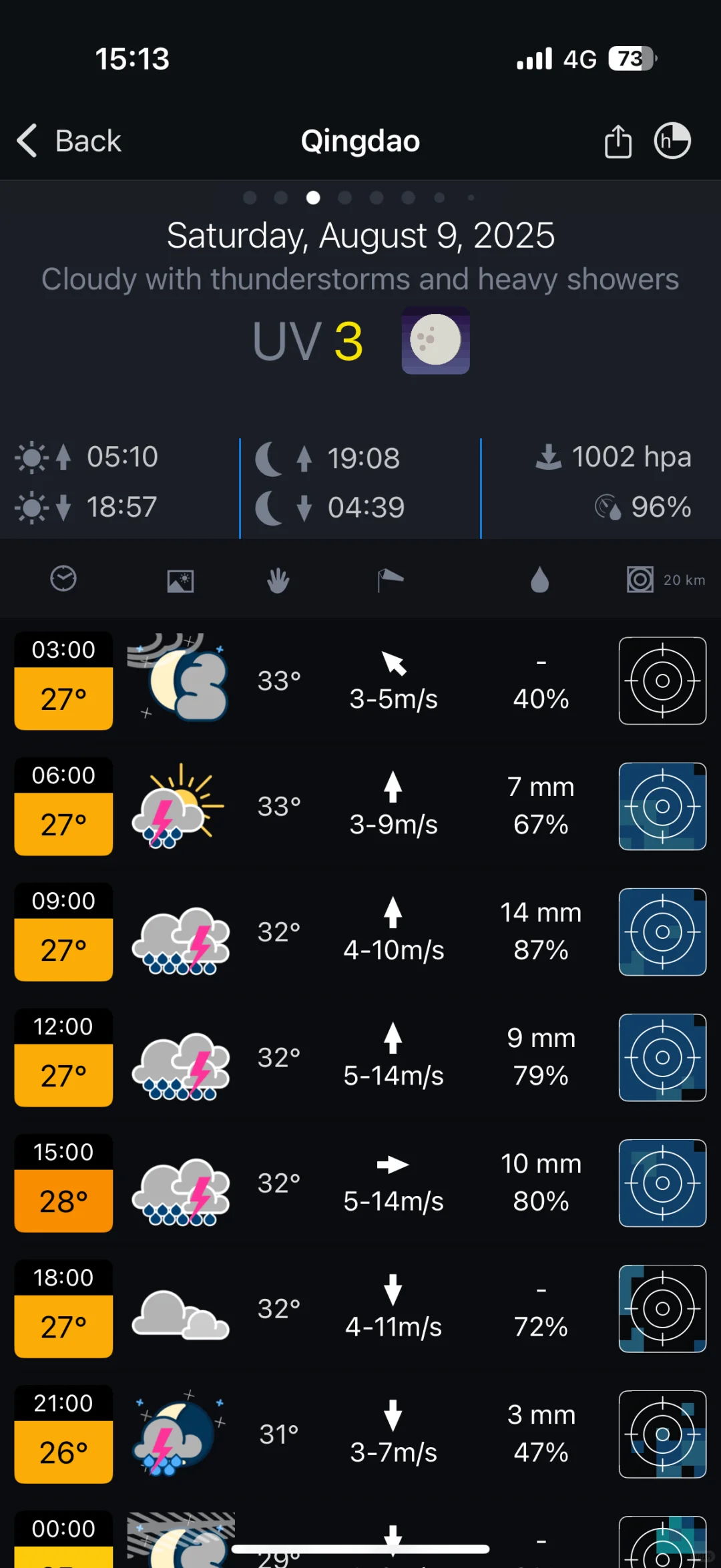 专业气象APP，meteoblue简易使用指南