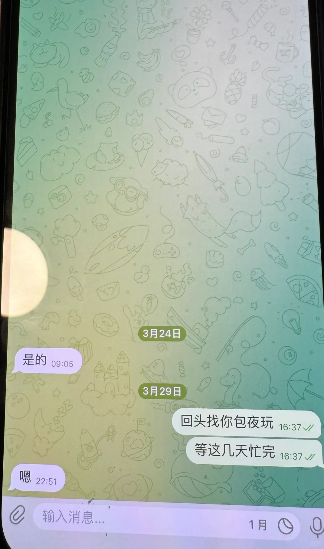 结婚前发现男朋友小飞机聊天记录