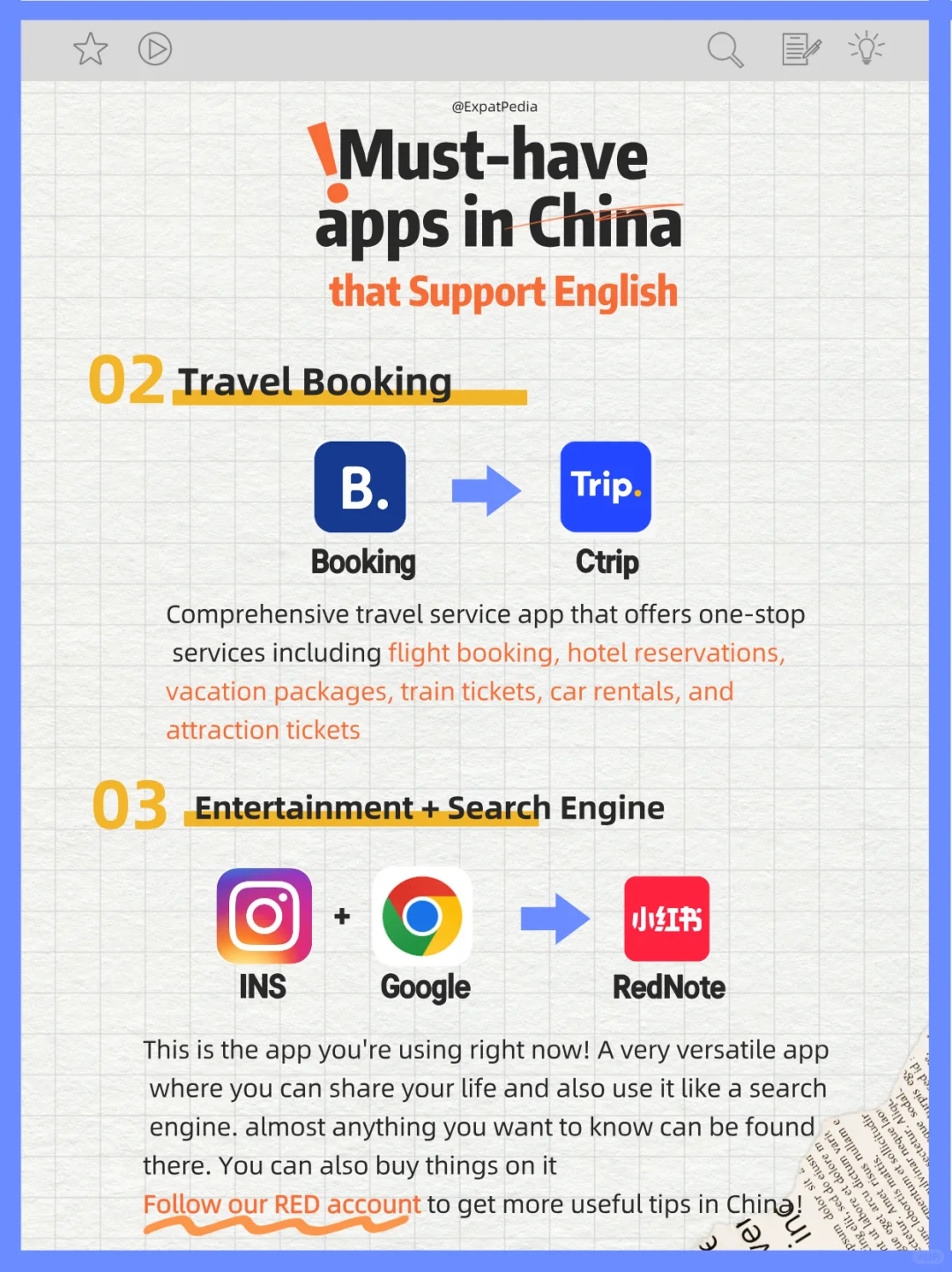 Essential apps for expat